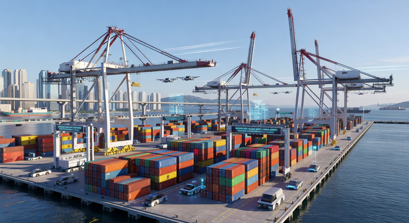 Automated Logistics Port in South Korea 2026