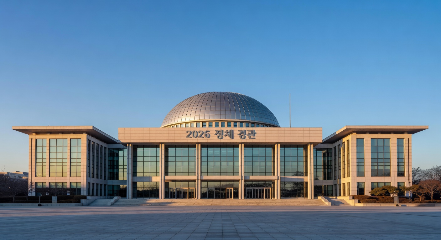 South Korean National Assembly and the Seoul skyline in 2026