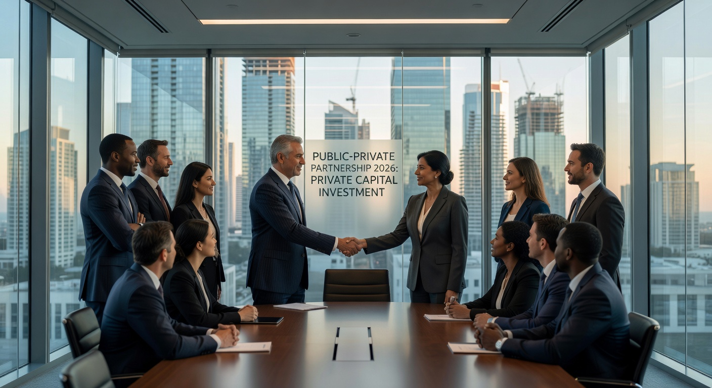 Public-Private Partnership Boardroom Meeting