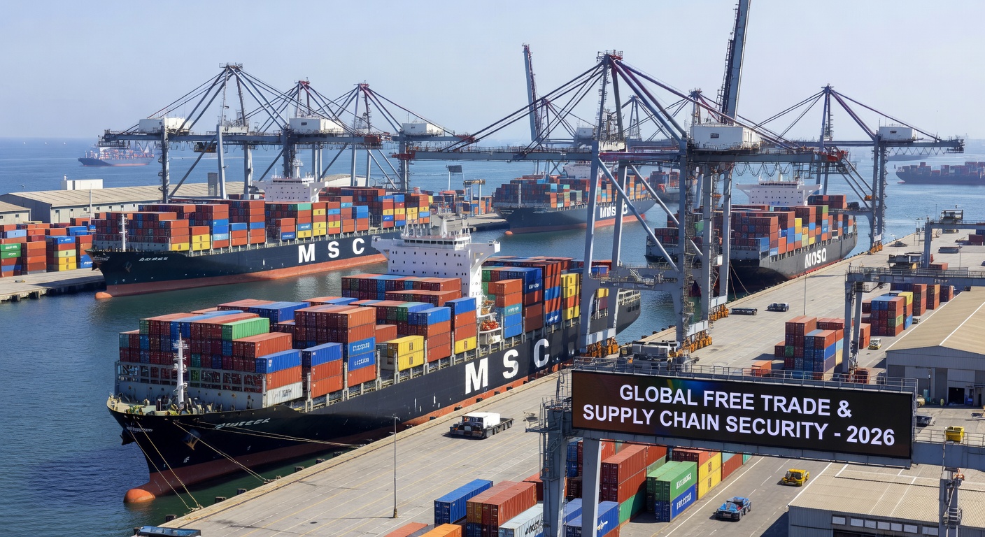Modern Global Logistics Port and Free Trade Hub 2026