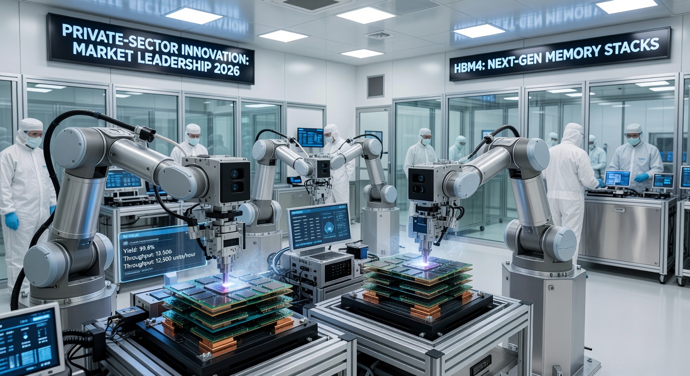 Advanced HBM4 Semiconductor Fabrication 2026