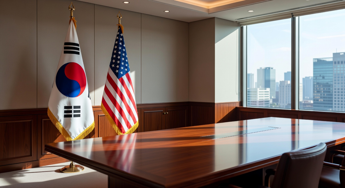 South Korea and United States Diplomatic Alliance Representation