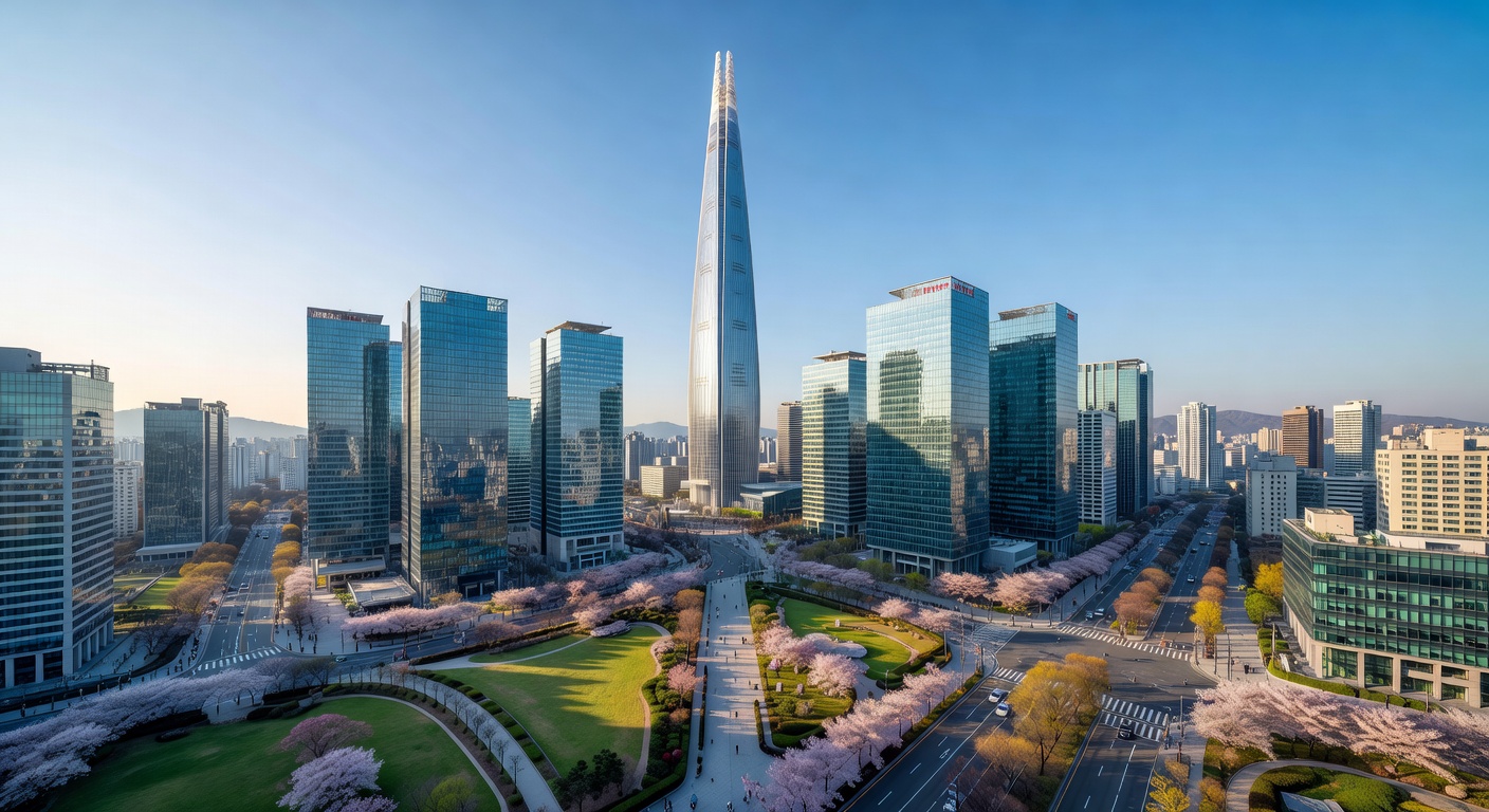 Gangnam District Urban Development and Lotte World Tower 2026