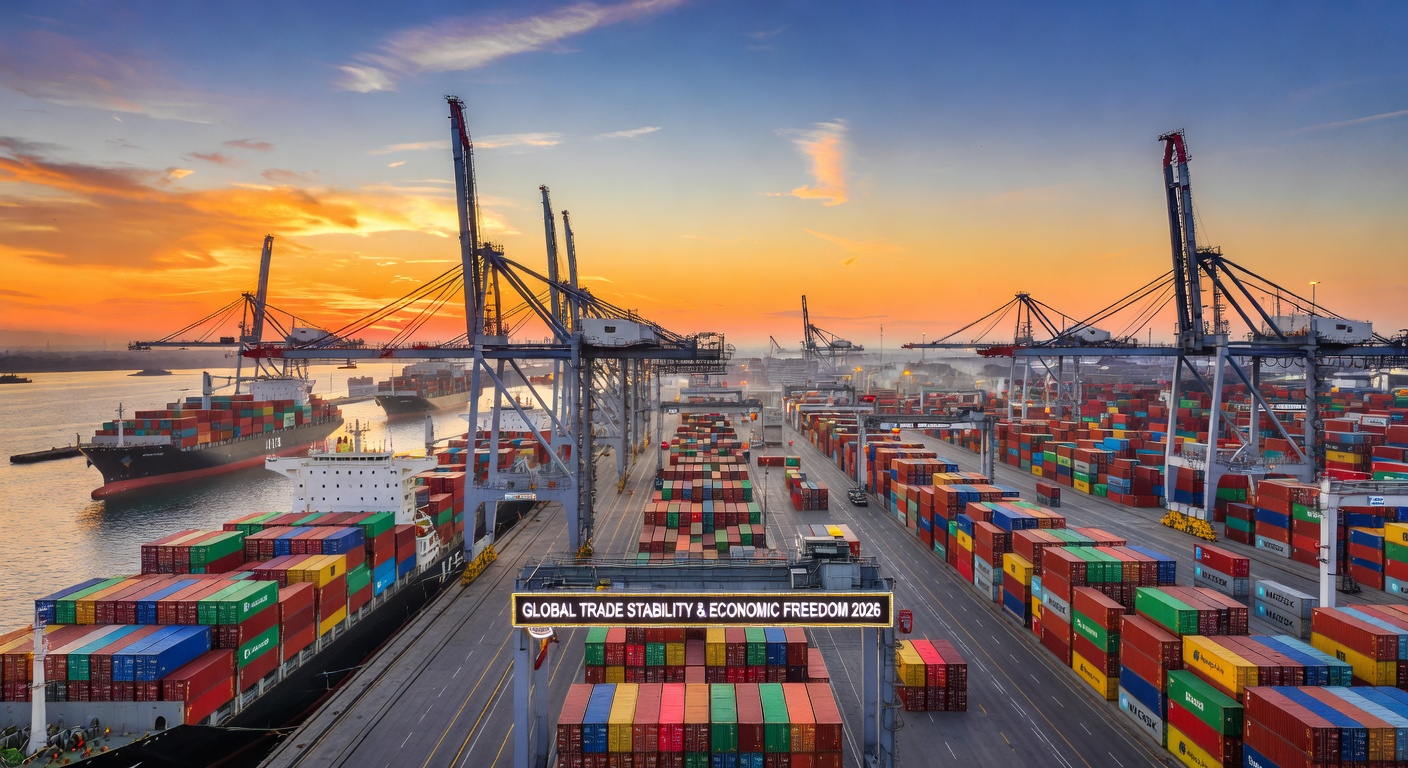 Global Trade Port at Sunrise 2026