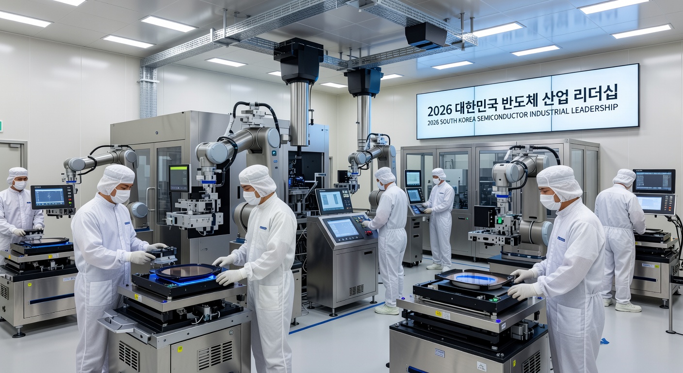 Advanced Semiconductor Production Line in South Korea 2026