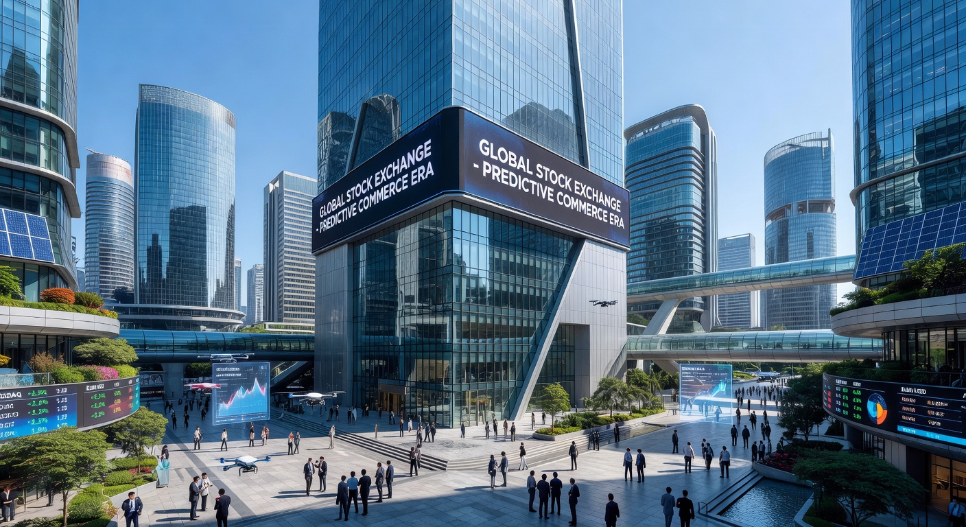 Modern Financial District and Stock Exchange 2026