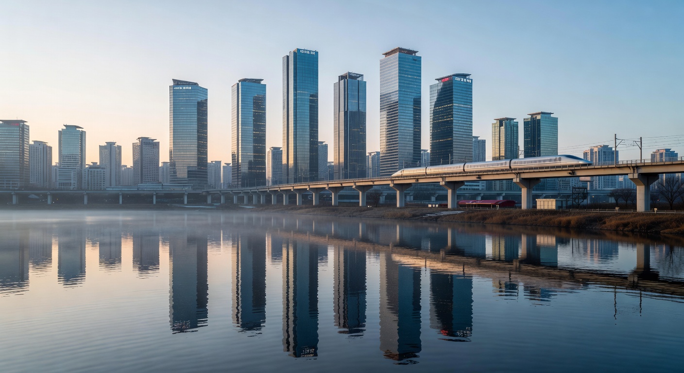 Seoul Skyline and GTX Infrastructure in 2026