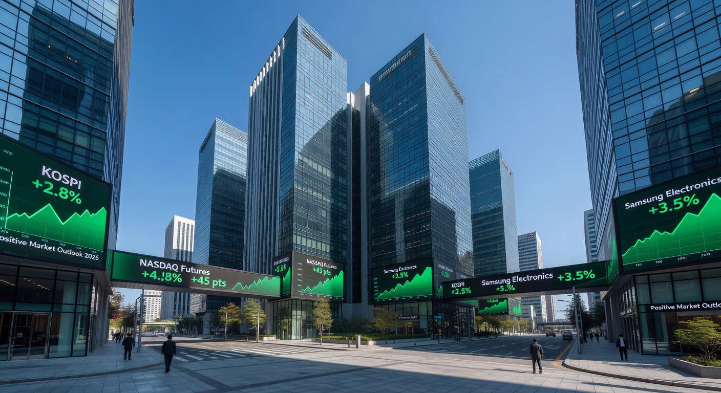 Seoul Yeouido Financial District Stock Market 2026
