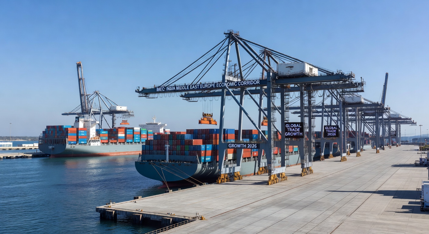 Modern Automated Deep-Sea Port 2026