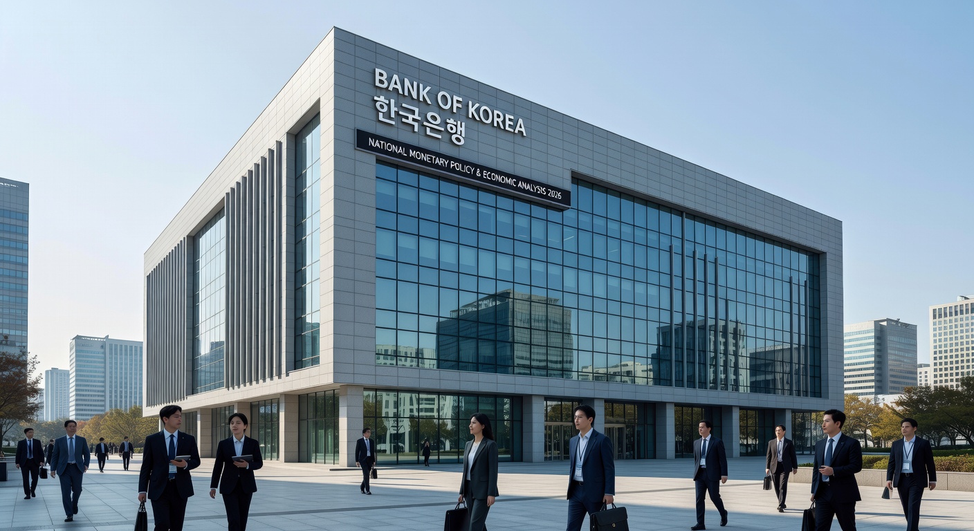 Bank of Korea Headquarters and Financial District