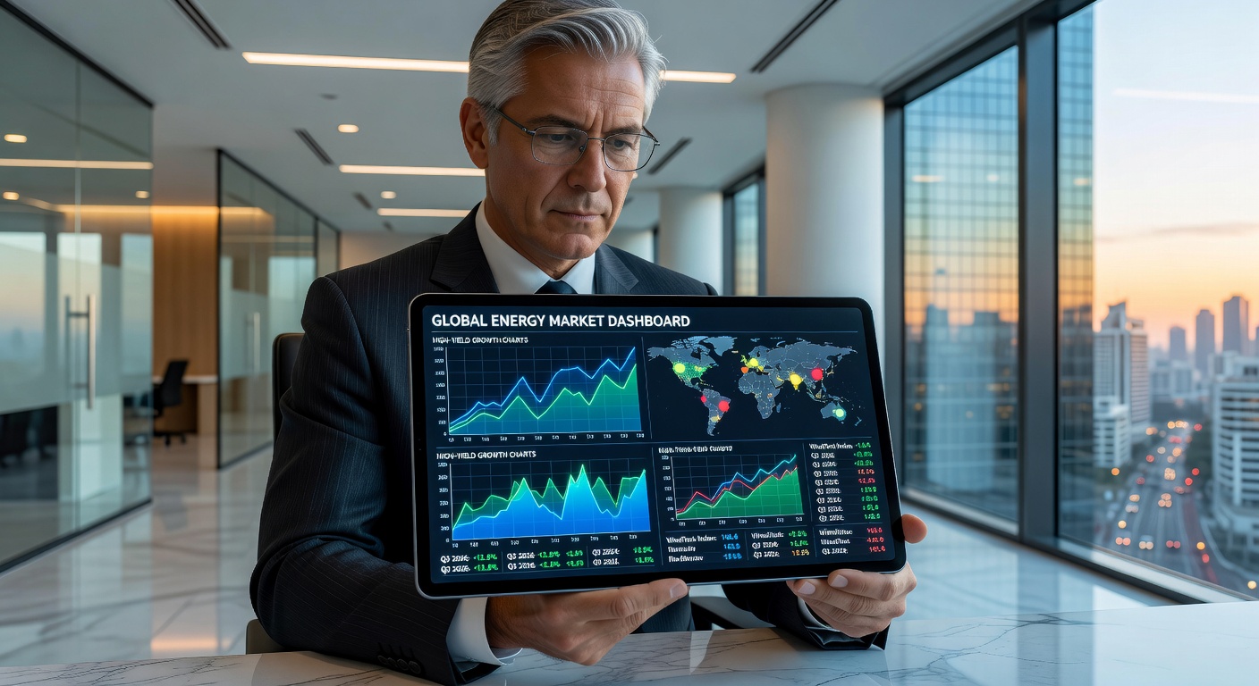 Financial Analyst Reviewing Global Energy Portfolio 2026