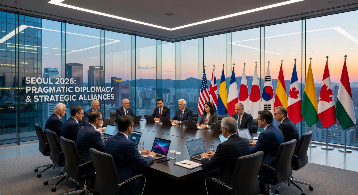 Diplomatic Summit in Modern Seoul 2026