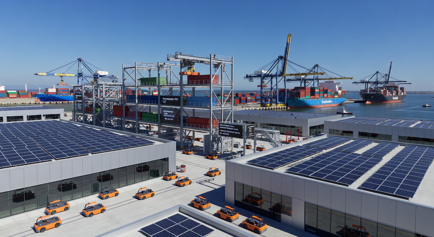 Modern Logistics Hub South Korea 2026