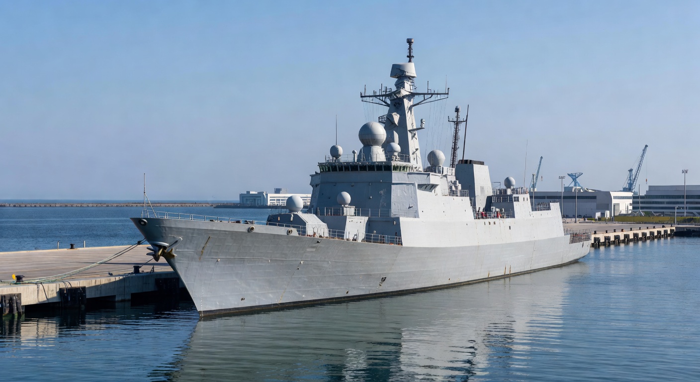 South Korean naval vessel symbolizing regional security and stability