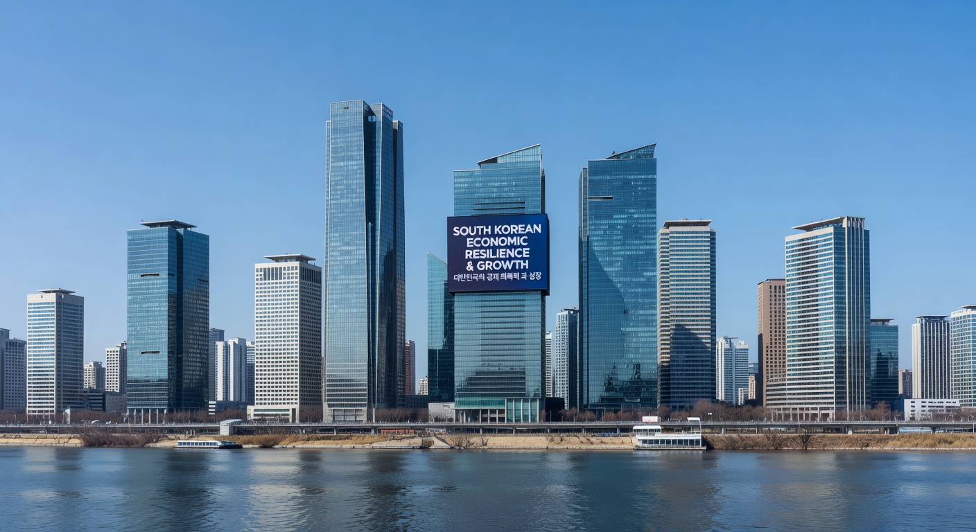 Seoul Skyline and Economic Growth 2026