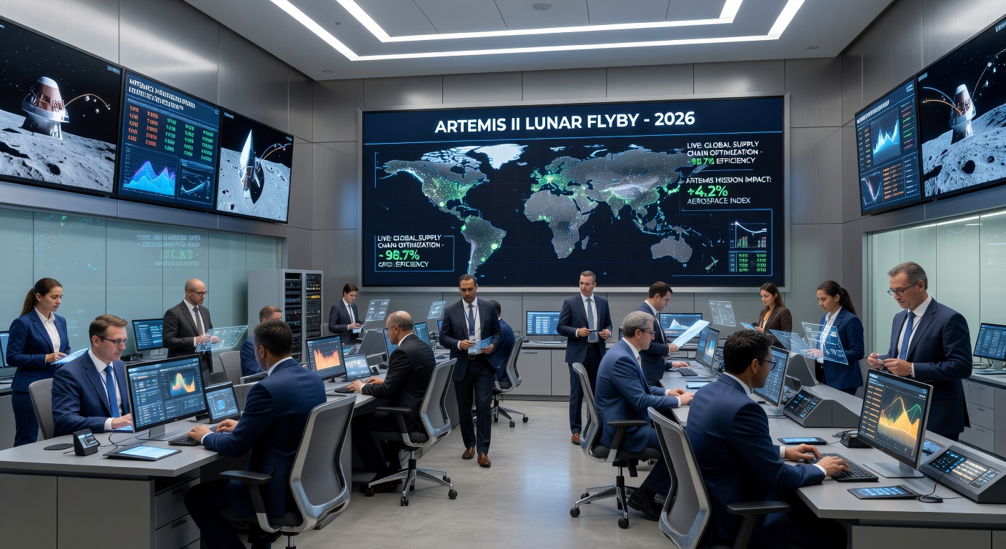 Artemis II Mission Control Center 2026