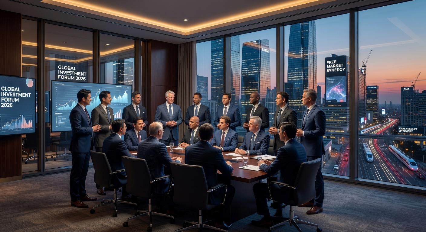 International Investors in Modern Financial District