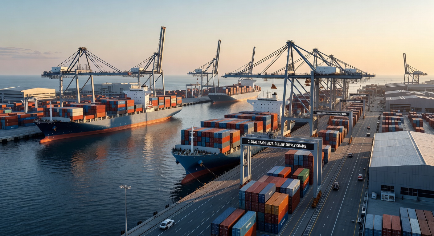 Global Trade Port at Sunrise 2026