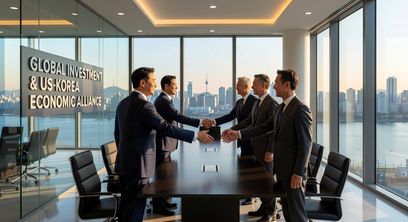 International Business Alliance in a Seoul Boardroom