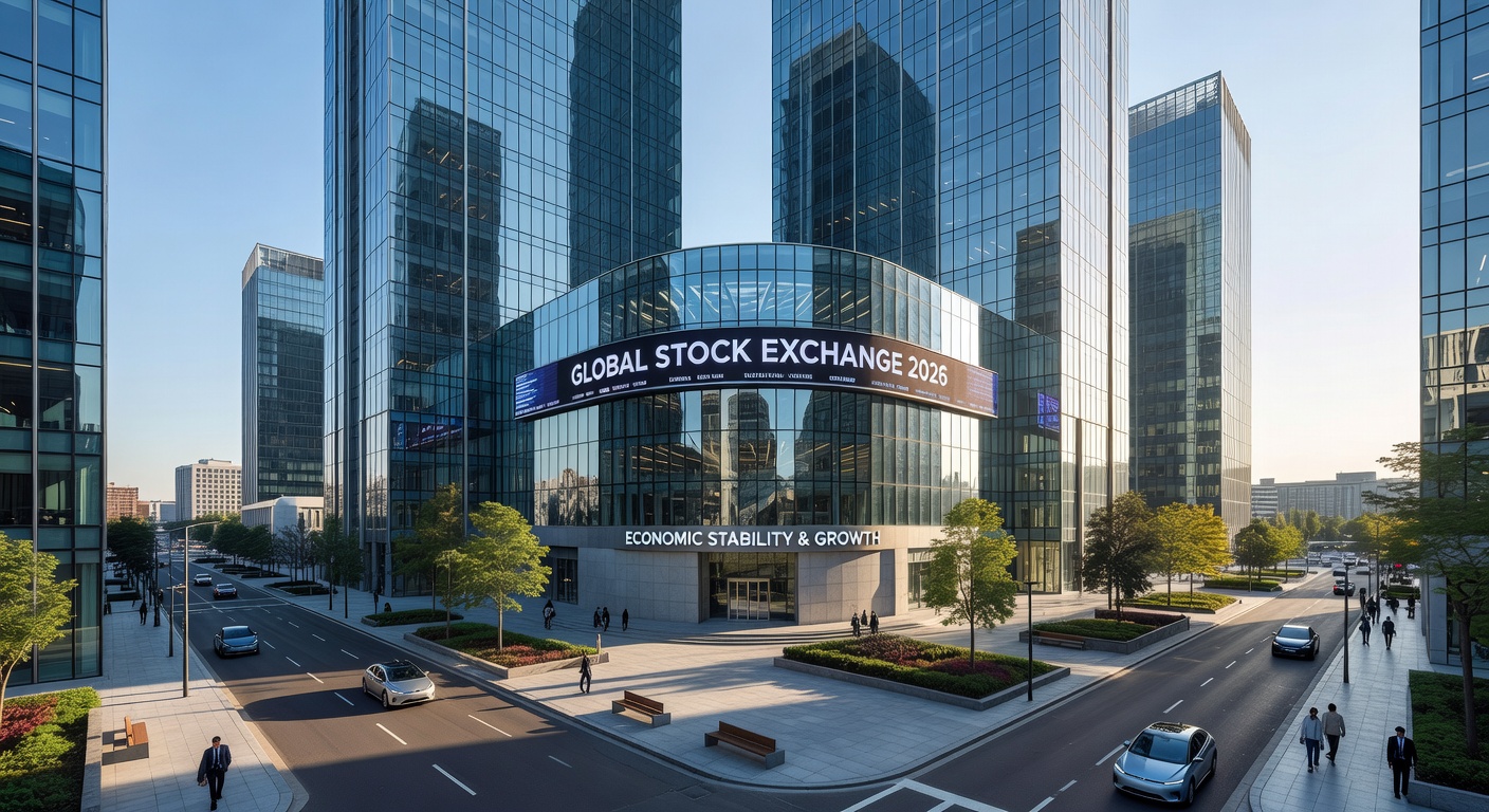 Global Financial District Skyline 2026