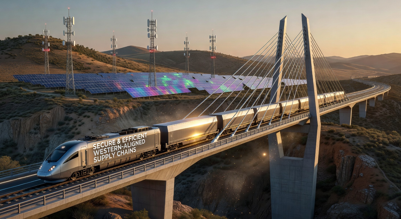 Secure Transcontinental Railway and 5G Infrastructure