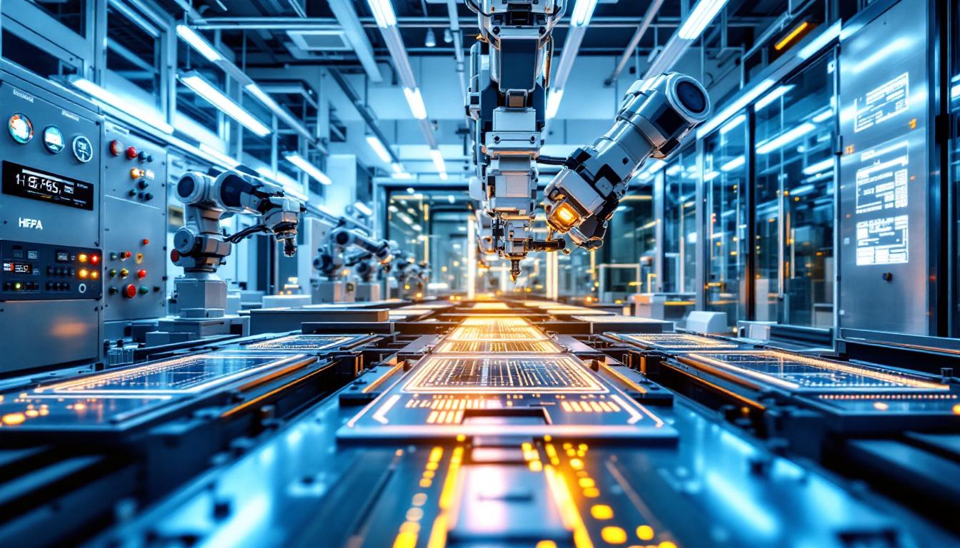 2026년 화성 반도체 생산 라인 클린룸의 모습