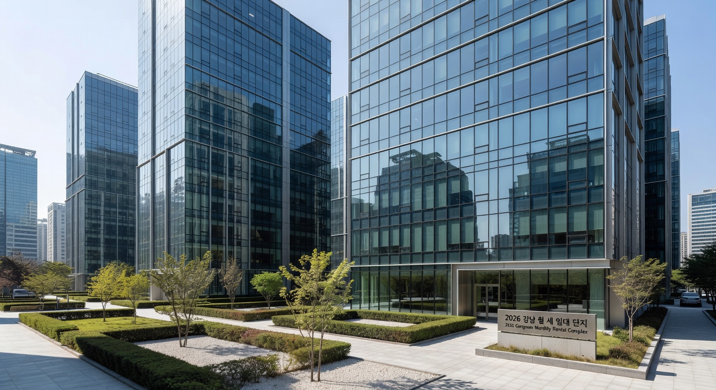 Luxury Apartment Complex in Seoul 2026