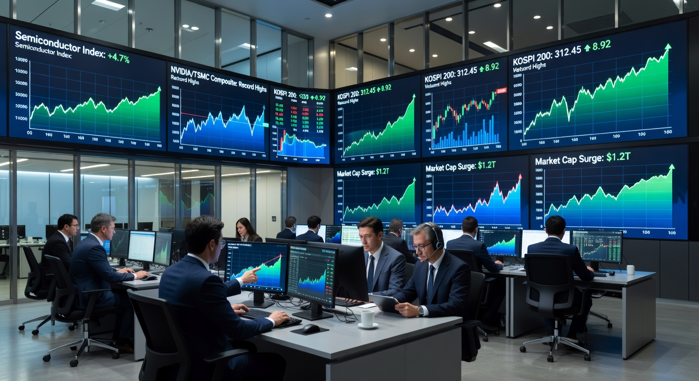 Global Financial Market Trading Floor 2026