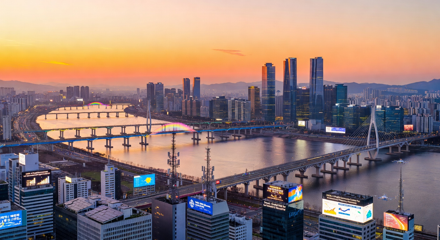 Seoul Cityscape at Sunrise 2026