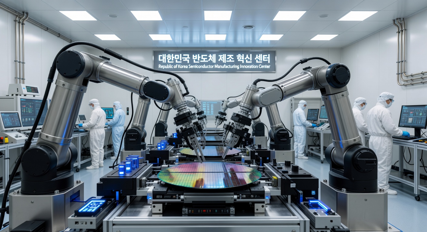Advanced semiconductor cleanroom in South Korea 2026