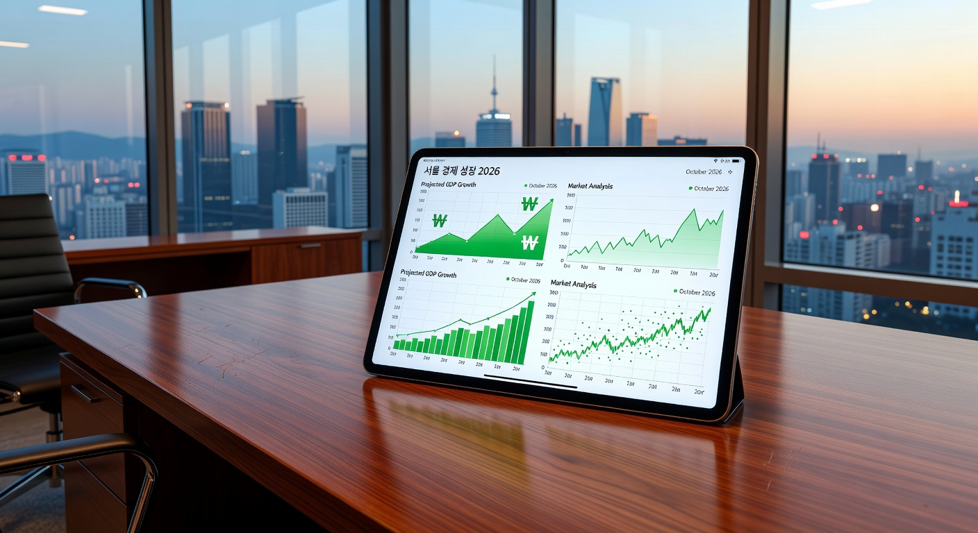 Economic data and growth projections for the South Korean market 2026