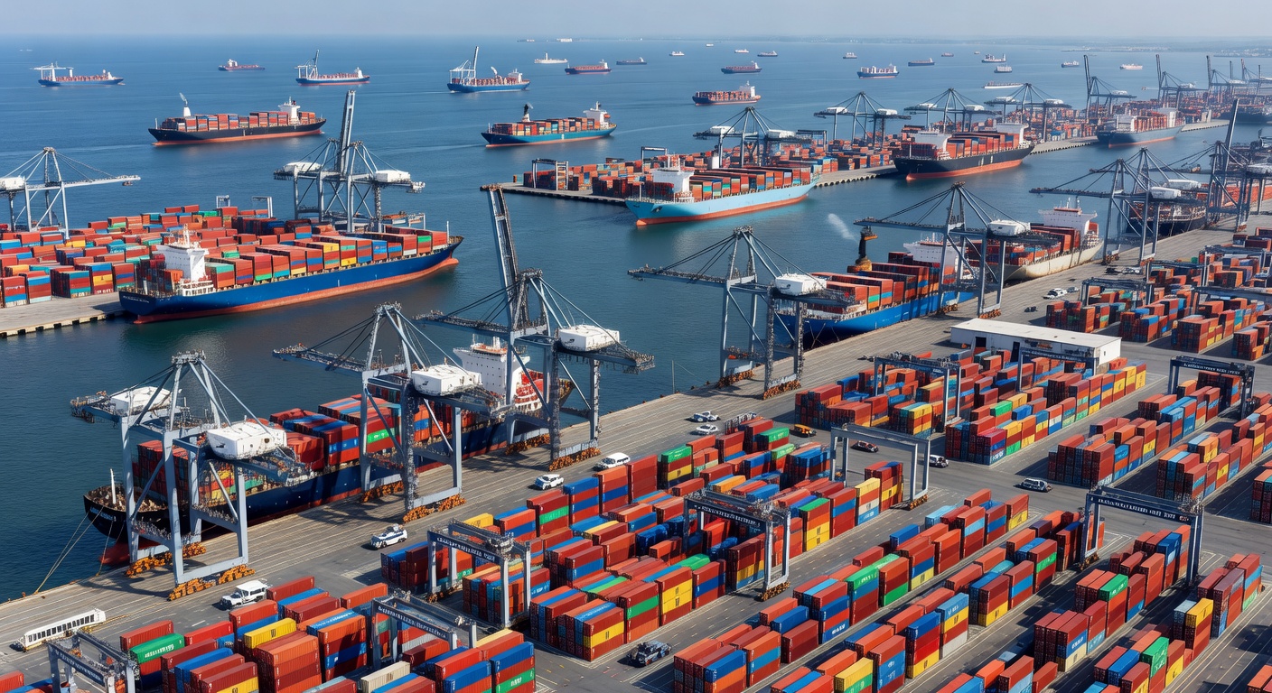 Modern Automated Container Terminal 2026