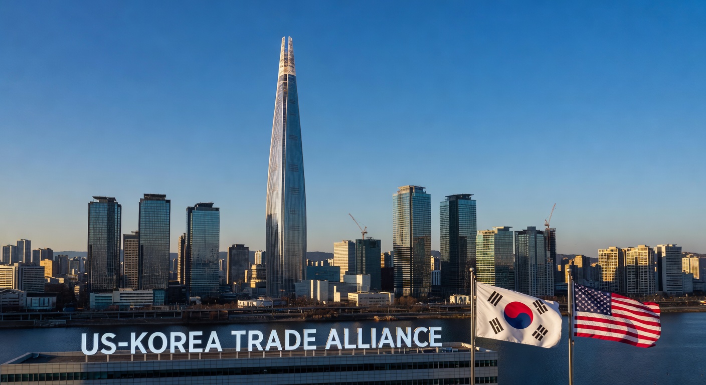 Seoul Skyline and Economic Growth 2026