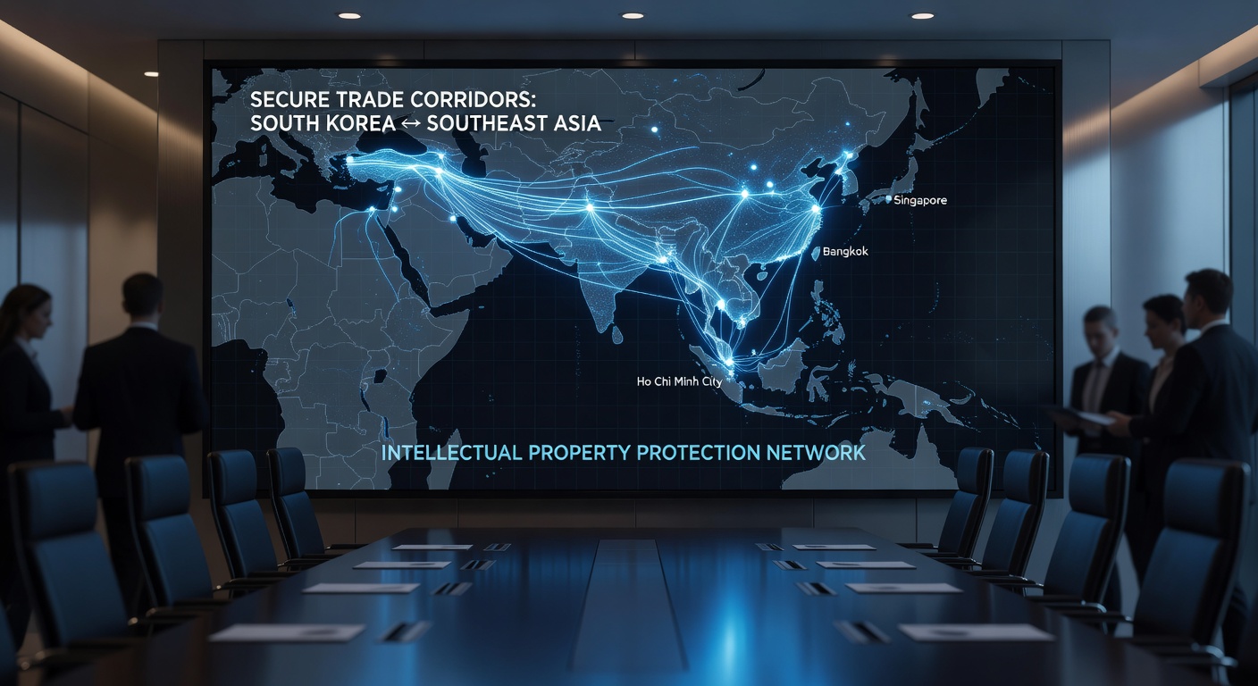 International Tech Trade Corridor Map