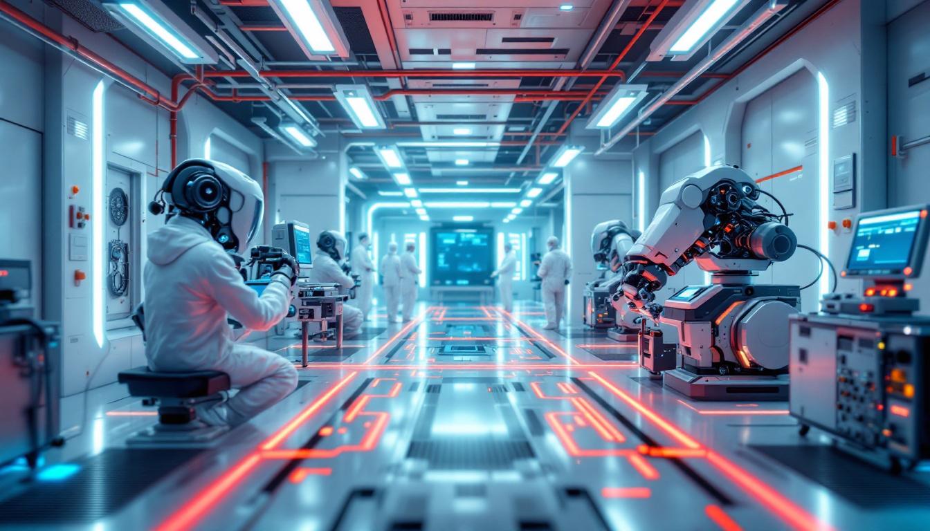 2026년 화성 반도체 제조 시설의 첨단 클린룸 모습