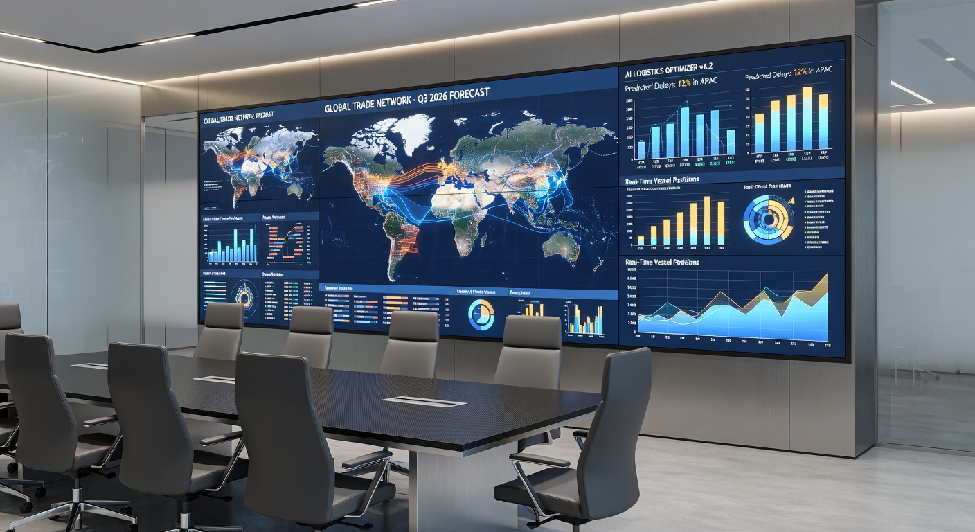 AI-Driven Global Logistics Command Center 2026