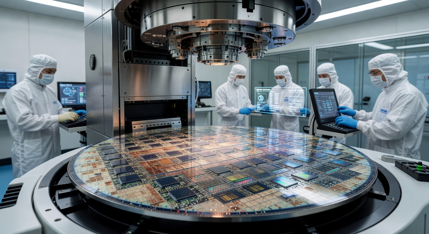 Advanced Semiconductor Cleanroom Manufacturing