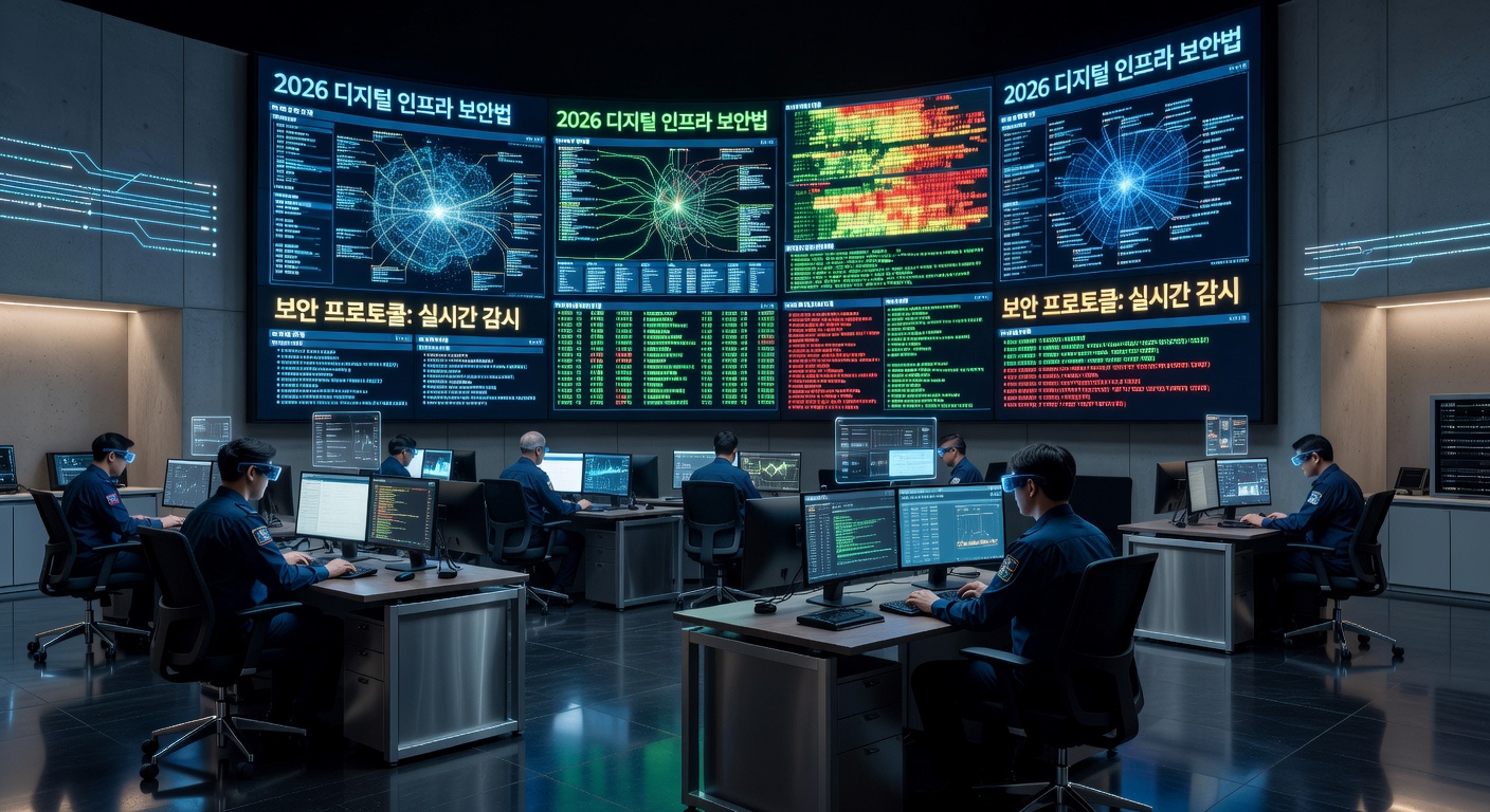 Advanced Cybersecurity Control Center in South Korea