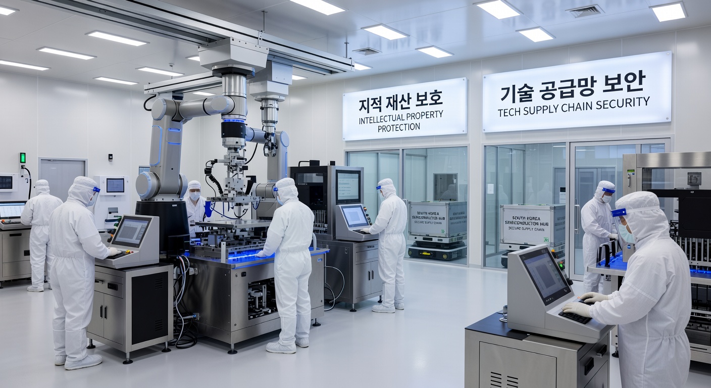 Advanced Semiconductor Cleanroom Facility South Korea 2026