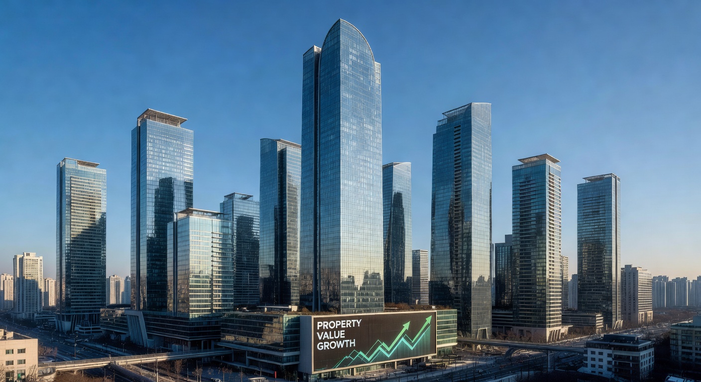 Modern Seoul Residential Skyline 2026