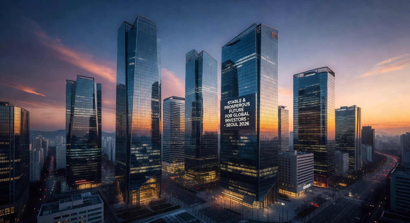 Seoul Financial District at Sunrise 2026