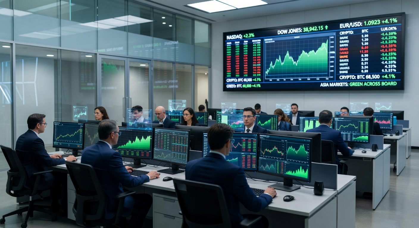 Modern Financial Trading Floor 2026