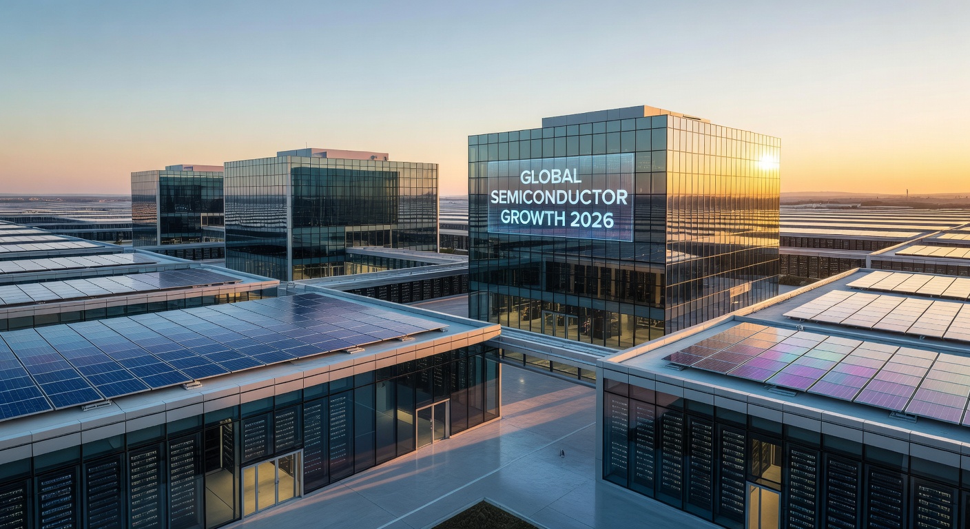 Futuristic AI Data Center Hub 2026