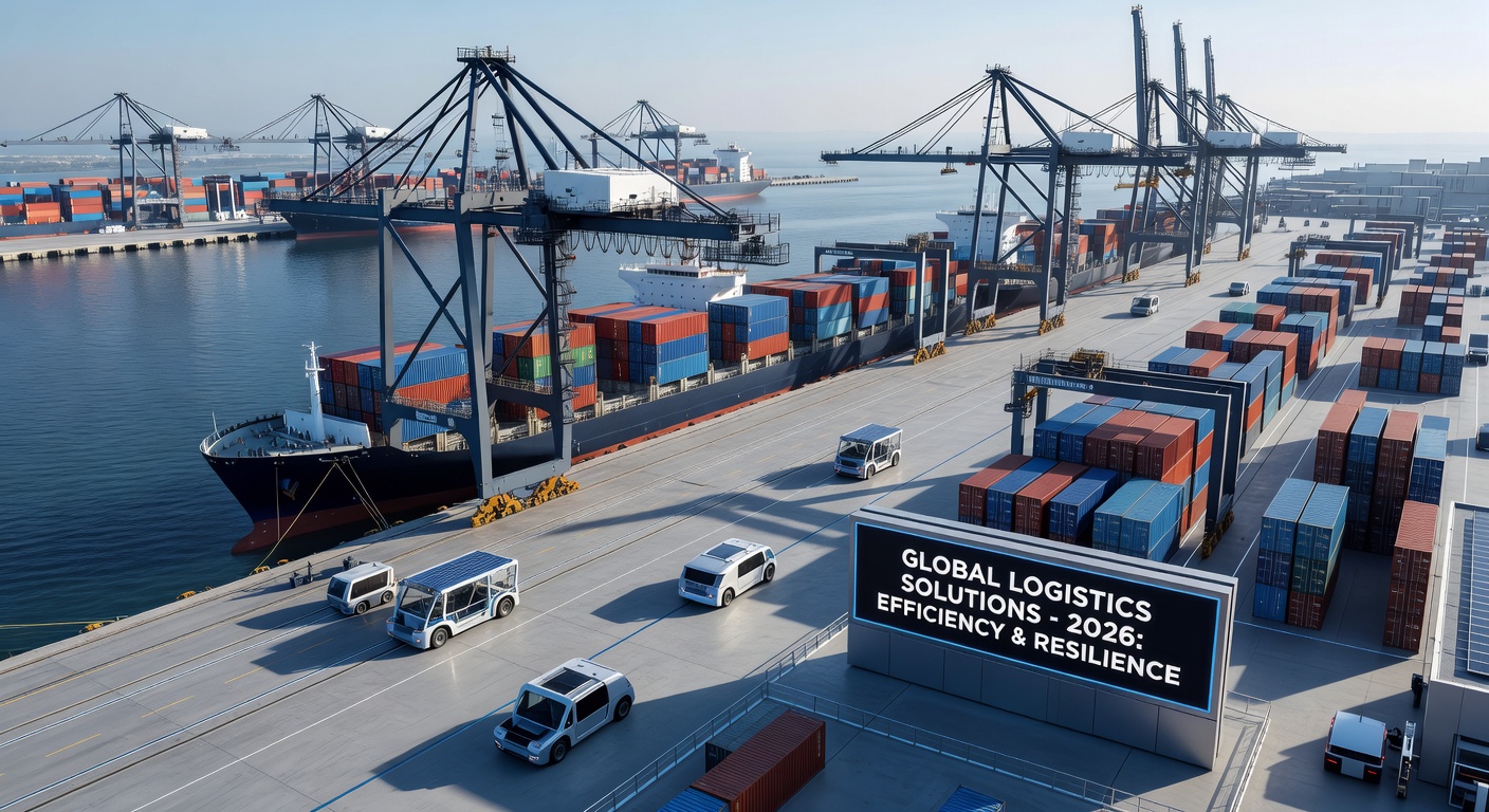 Modern Smart Port Logistics and Efficiency 2026