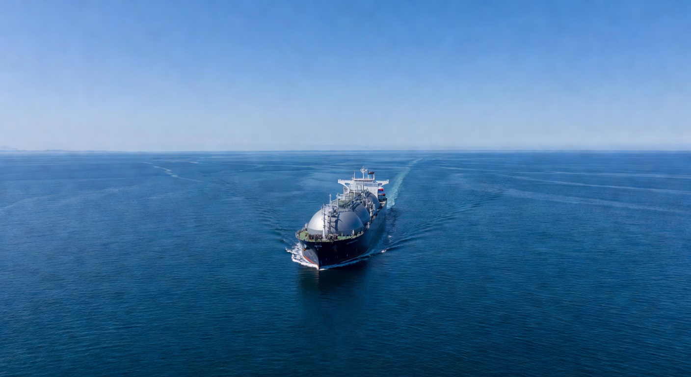 LNG Tanker in International Waters 2026