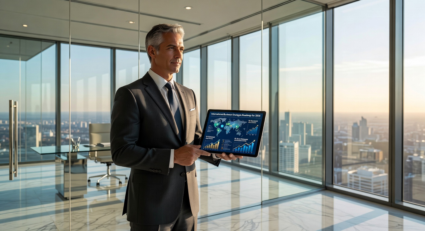 Visionary Corporate Leader Planning Strategy 2026