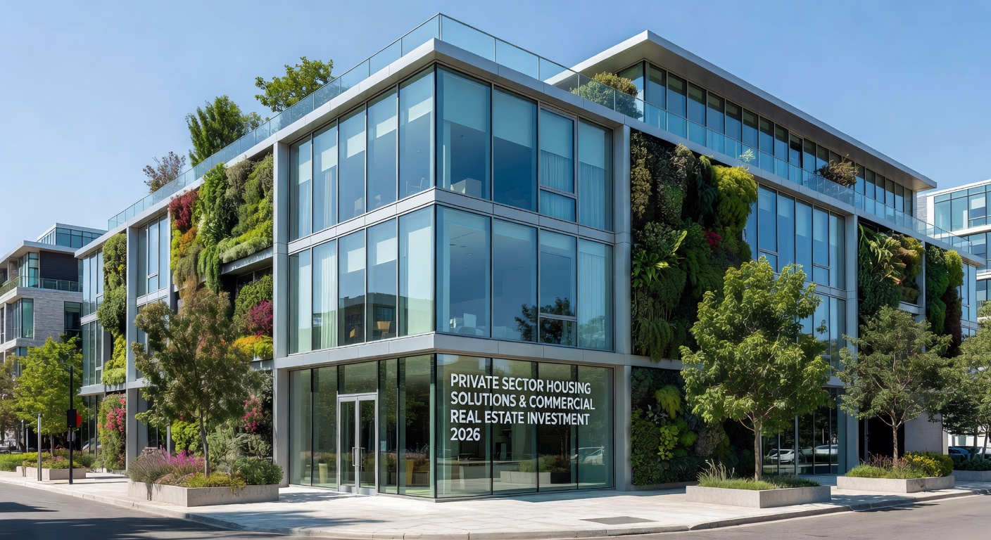 Modern Co-Living and Commercial Development 2026