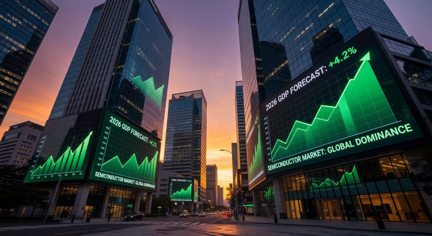 Stock Market Growth and Economic Forecasts in Yeouido
