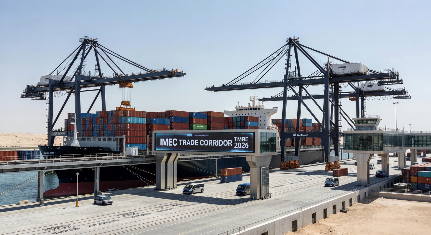 Modern Middle Eastern Intermodal Port 2026