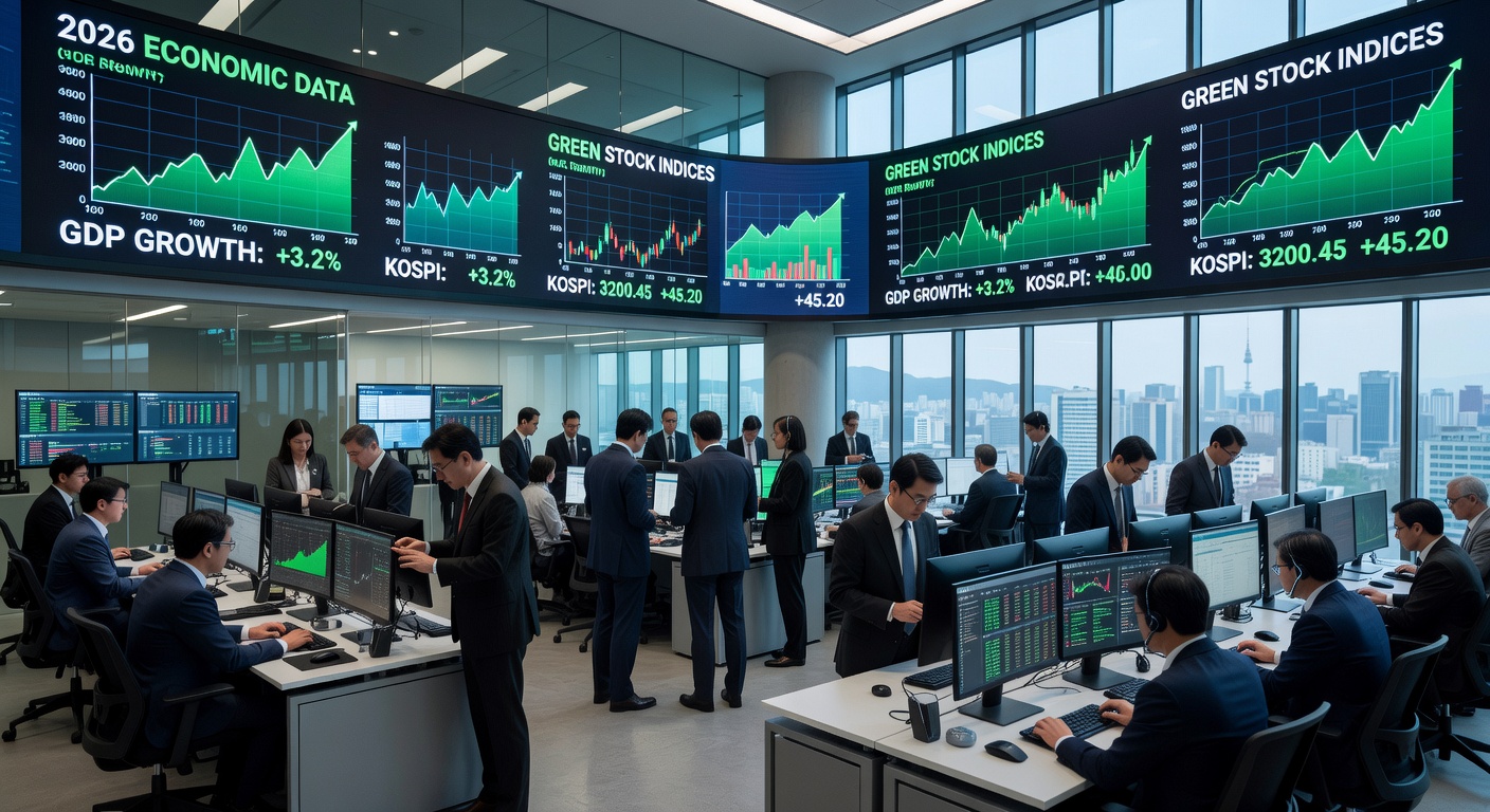 Modern Seoul Financial Trading Floor 2026